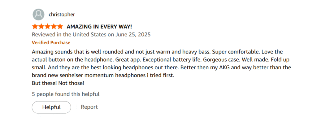 user review on Marshall Monitor III ANC